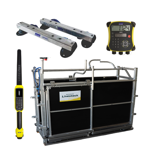 [AEX] RFID Sheep Manual Drafter 3 Way Aluminium+ MP600 + EZIWeigh 7i + XRS2