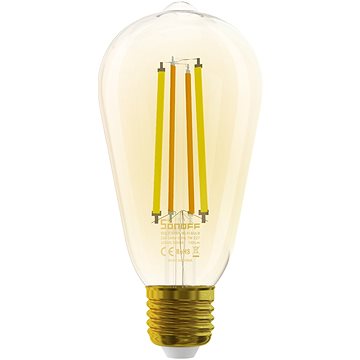 [B02-F-ST64] Wi-Fi Smart LED
Filament Bulb
(Amber)